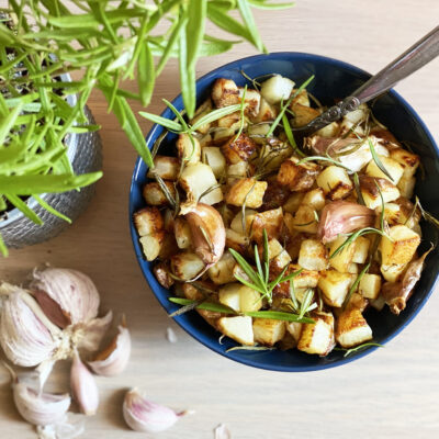 Garlic & Rosemary Potatoes